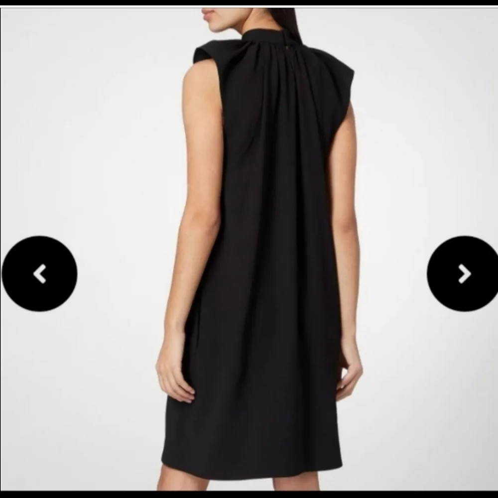 Elegant Black Sleeveless Dress - Picture 7 of 7